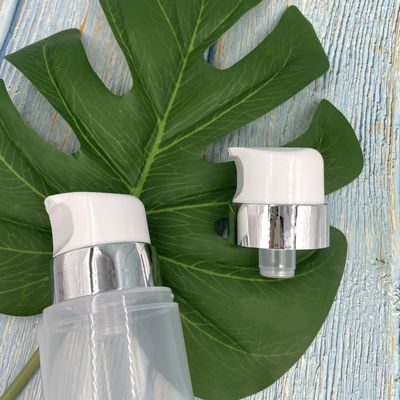 लोशन 200ml 250ml वायुहीन पंप बोतल गोल आकार बड़ी क्षमता ऑफसेट प्रिंटिंग