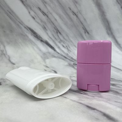 डिओडोरेंट बोतलों पर ओवल खाली खाली रोल पीपी 15g 40g बिना गंध;