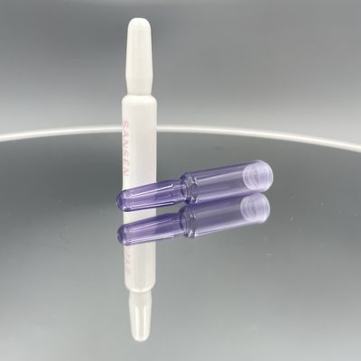 1.5ml स्वनिर्धारित सिल्क स्क्रीन प्रिंटिंग पीपी प्लास्टिक Ampoules