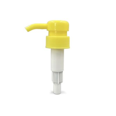 शैम्पू शावर जेल के लिए 4.0ML खुराक लोशन डिस्पेंसर पंप रंगीन 38/400