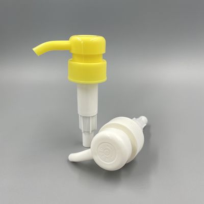 शैम्पू शावर जेल के लिए 4.0ML खुराक लोशन डिस्पेंसर पंप रंगीन 38/400