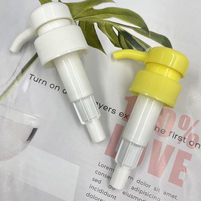 शैम्पू शावर जेल के लिए 4.0ML खुराक लोशन डिस्पेंसर पंप रंगीन 38/400