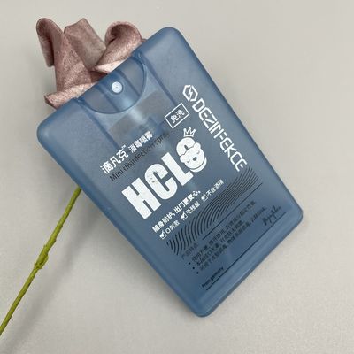 0.06ML खुराक क्रेडिट कार्ड स्प्रेयर 20ML जीवाणुरोधी हाथ सेनिटाइज़र 304H