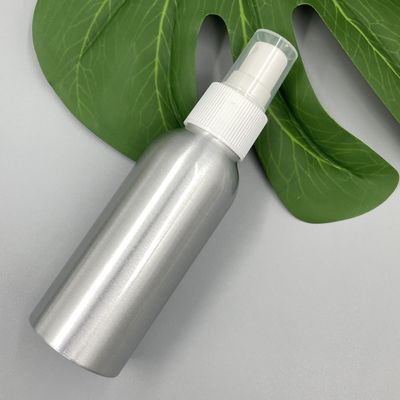 3.52oz एल्यूमिनियम प्रसाधन सामग्री कंटेनर स्प्रे व्यास 40 मिमी गर्दन 24 मिमी गोल कंधे