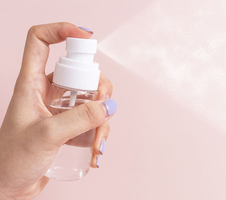 लक्ज़री साफ़ खाली Upg 30ml पेटग बोतल अल्ट्रा फाइन स्प्रेयर व्हाइट