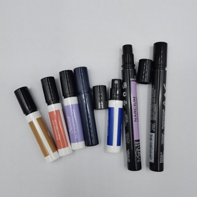 3 मिली 5 मिली छोटी प्लास्टिक स्प्रे बोतलें खुशबू 0.11oz 0.17oz स्नैप ऑन