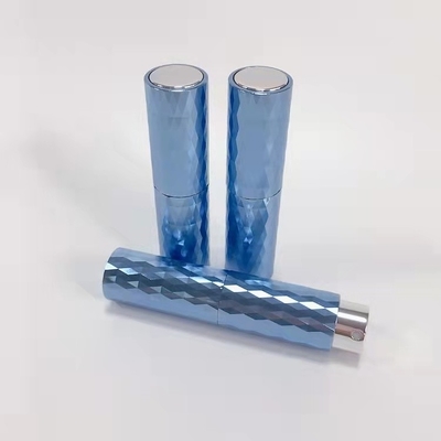रिफिलेबल परफ्यूम स्प्रे और बोतल 8ML एल्युमिनियम कवर डायमंड डिज़ाइन