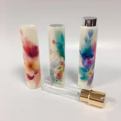 10ML डिजिटल प्रिंटिंग रिफिलेबल परफ्यूम स्प्रे बोतल अनुकूलित प्रिंटिंग डिजाइन