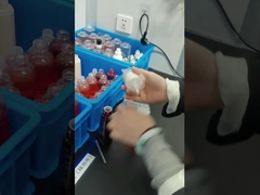 33/410 नेल पॉलिश रिमूवर पंप डिस्पेंसर क्लियर कैप NBR / PE पिस्टन